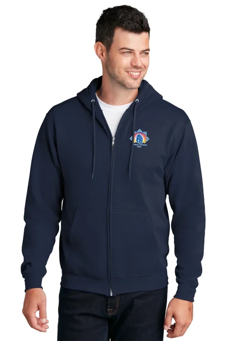 Port & Company Core Fleece Full-Zip Hooded Sweatshirt PC78ZH
