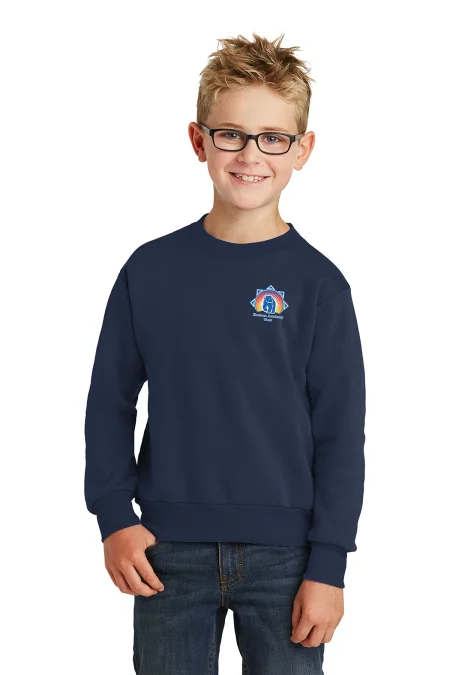 Port & Company Youth Core Fleece Crewneck Sweatshirt PC90Y
